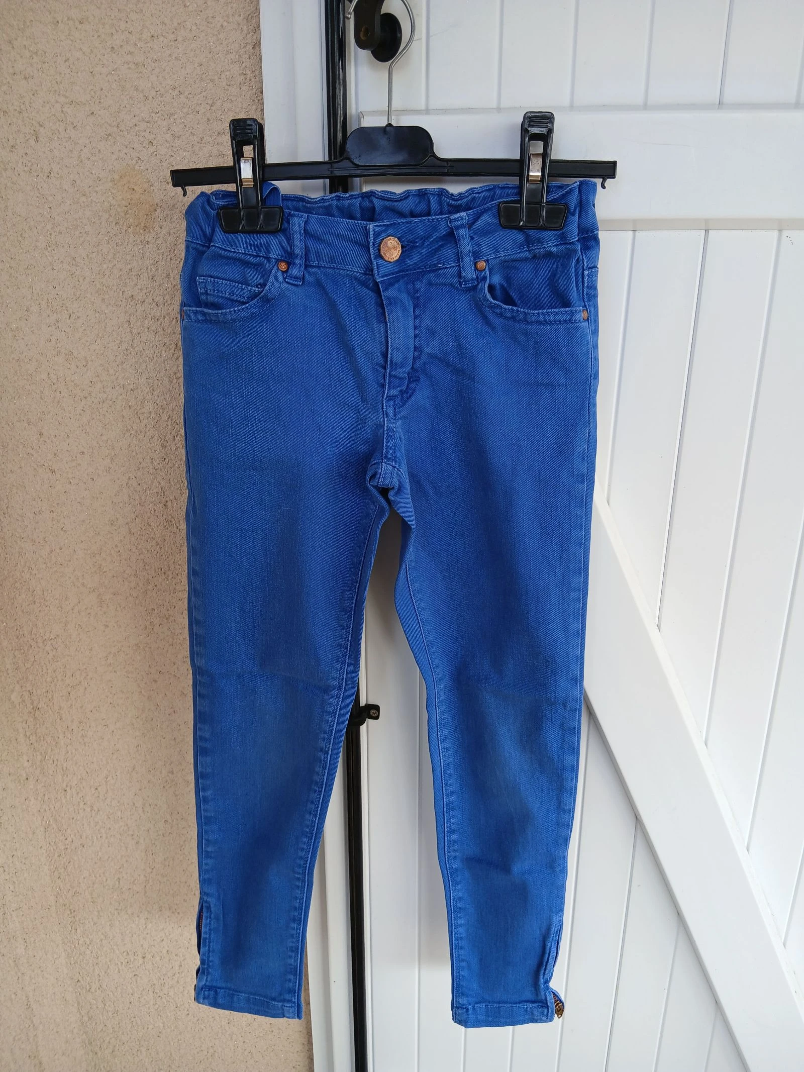 jeans filles zara 7/8 ans 